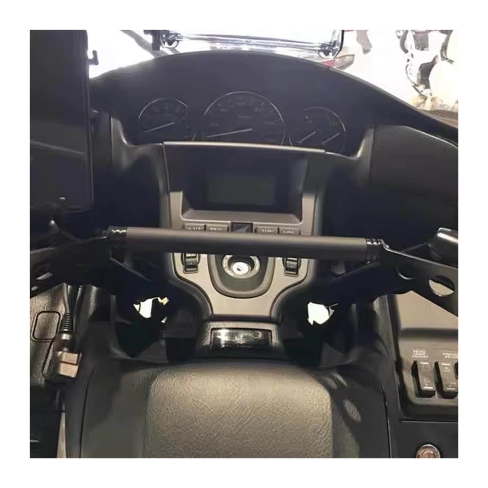 Moto Supporto Navigatore GPS Navigatore GPS Staffa Moto Balance Bar Manubrio Estensione Supporto Per Goldwing 1800 GL1800 2001-2017 Porta Telefono Moto