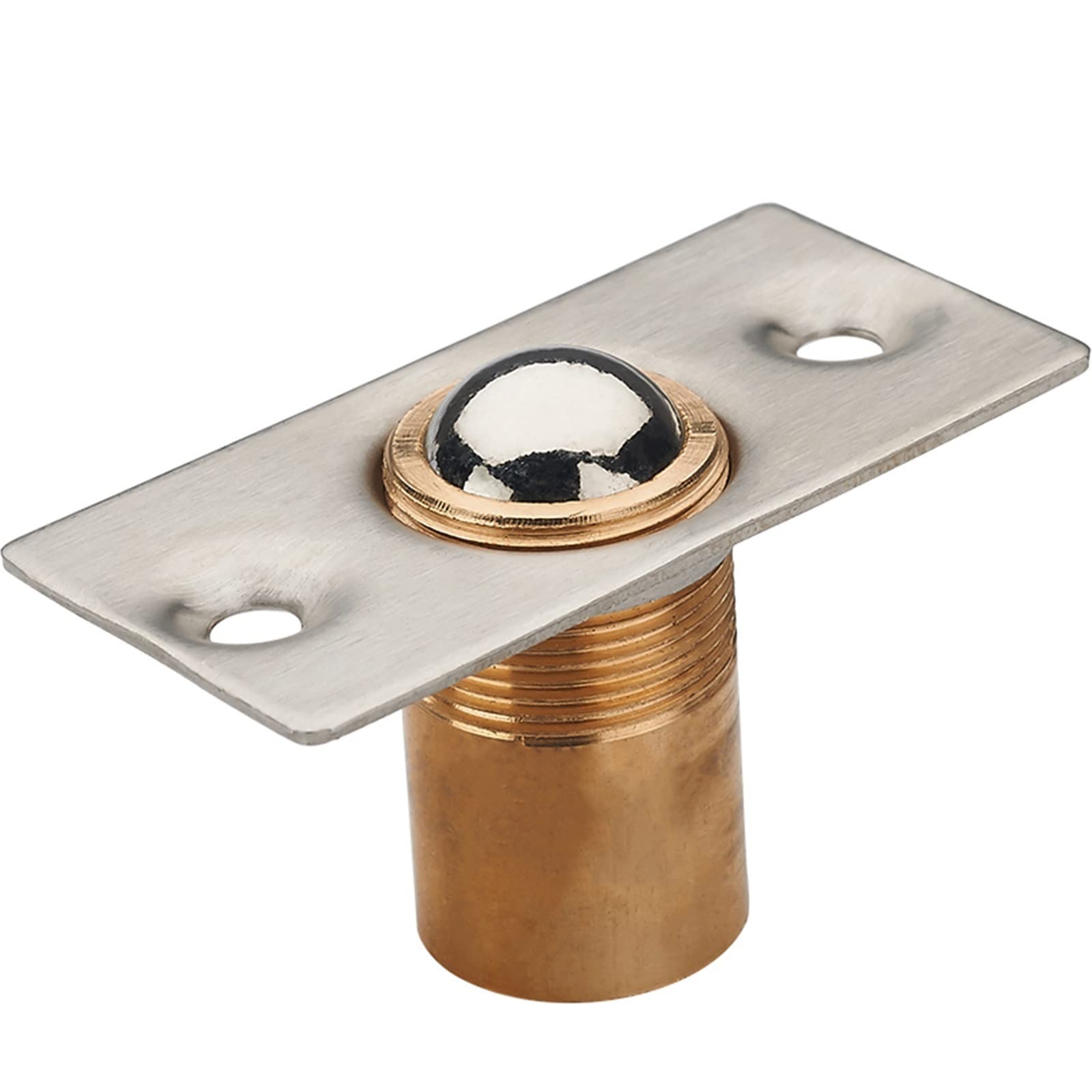SFJSFIMQ Latch Lock Spring Invisible Wooden Cabinet Door Beads Lock Closet Ball Catch Latch Catcher Door Latches Touch Beads Locking Door