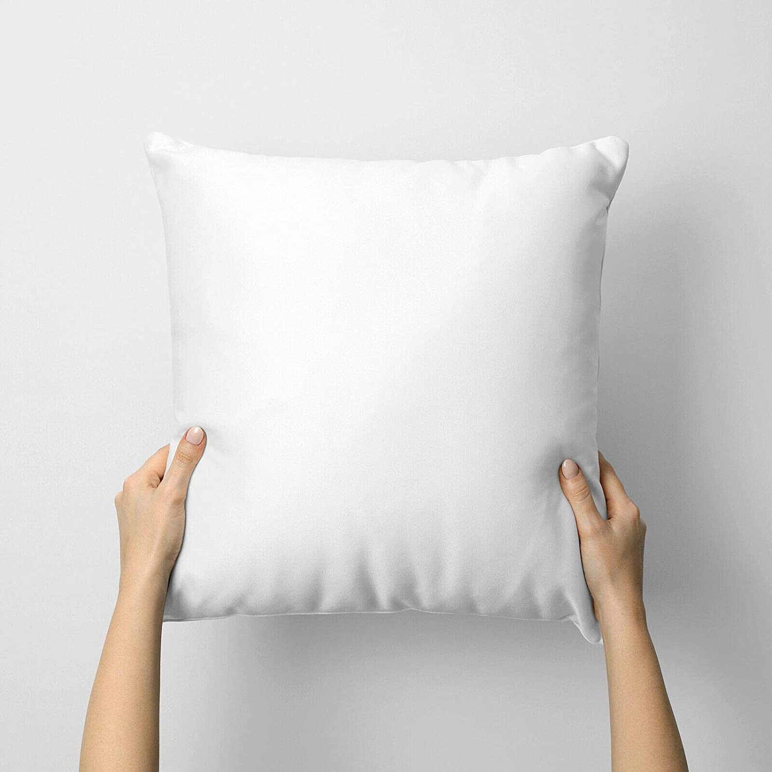 oceanevo® Cushion Inner Pad Polyester Hollowfibre Decorative Cushion Stuffer Inserts Filled White Square Pillow Inner Fillers Scatters for Bed Couch Sofa 30"x30"(75x75cm)