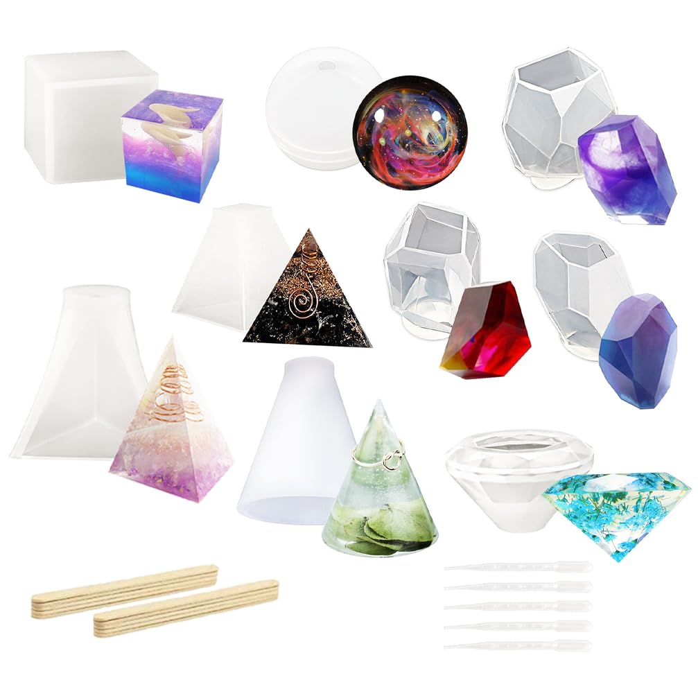 PLATEAU DE MOULES En Silicone Résine époxy à Faire Soi-même Avec