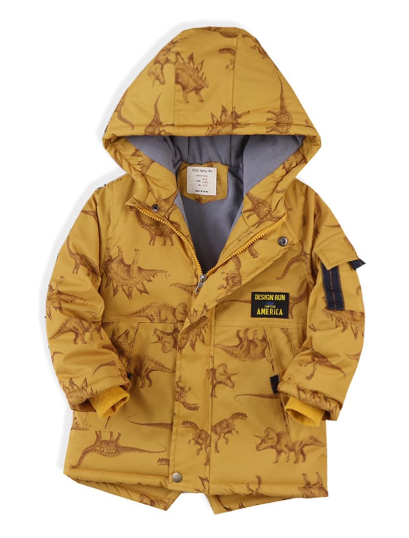 Boys Girls Winter Outwear Coats, Kids Warm Outfits,Windproof Jacket for Toddler 1-8Y