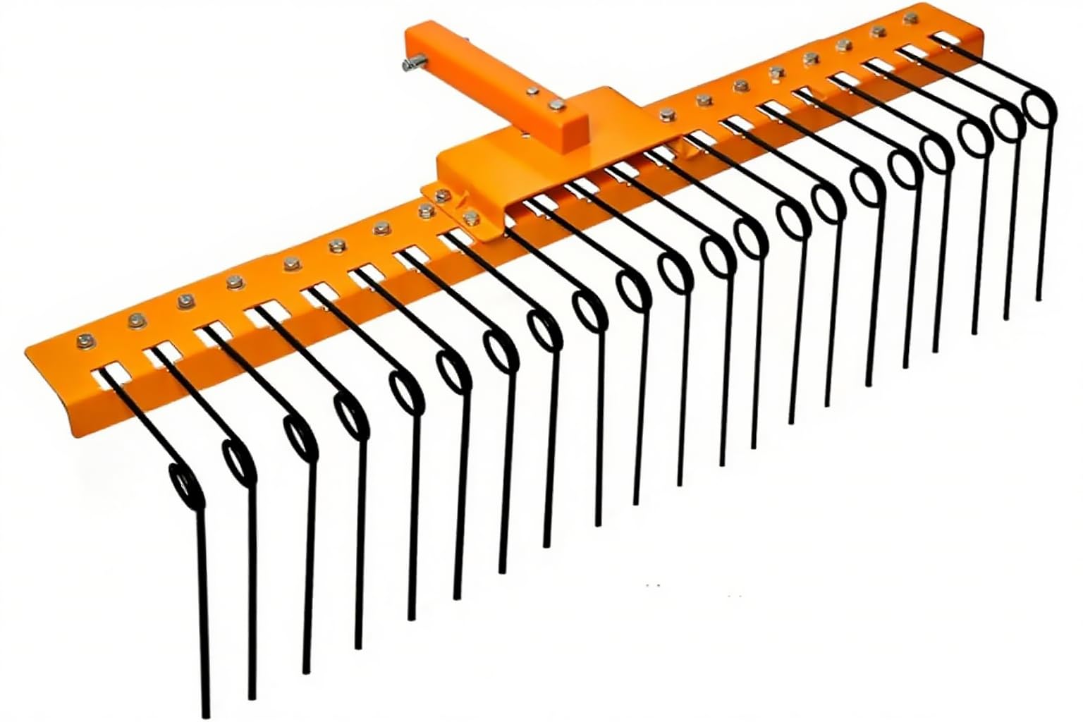 Snapklik.com : 60 Inch Pine Straw Needle Rake, 3 Point Landscape Rake ...