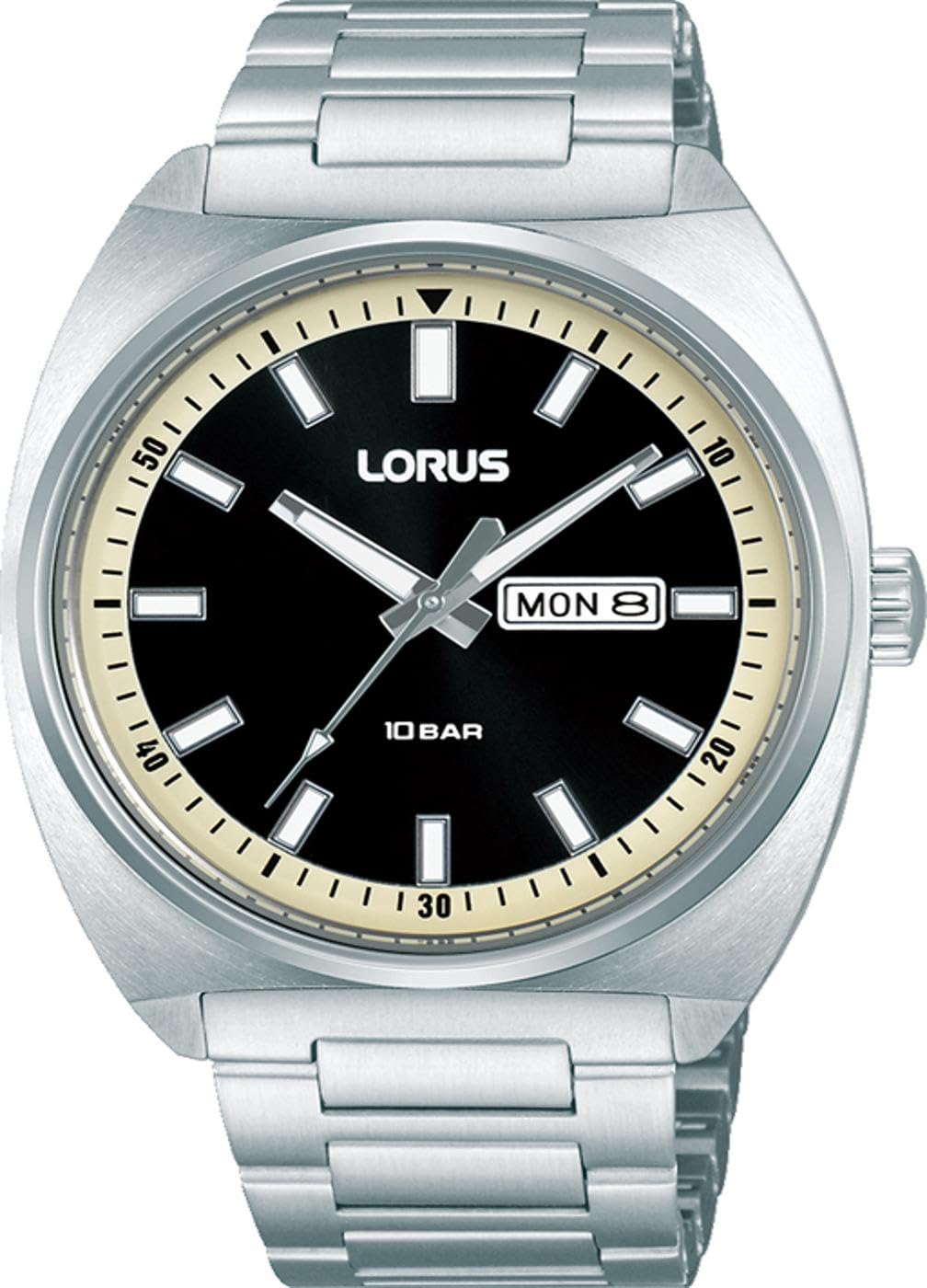 Lorus Damen Uhr sportlich Edelstahl Silber