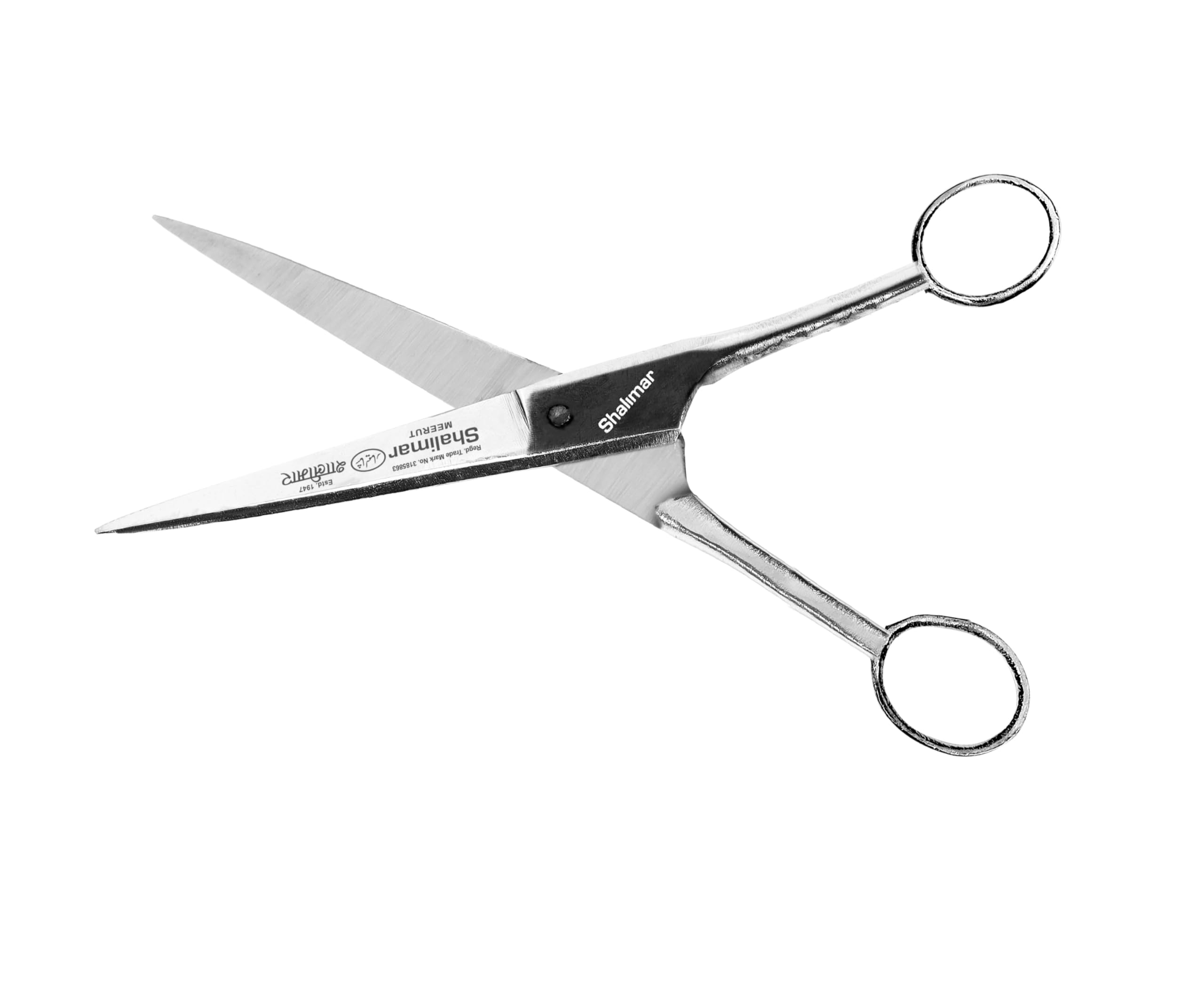 Shalimar Brand 5 Inches Hair Cutting Scissors - Professional Men's Barber Tool for Small Mustache, Beard, Nose and Eyebrow Grooming - Precision Trimming at Its Finest - Image 3 thumbnail