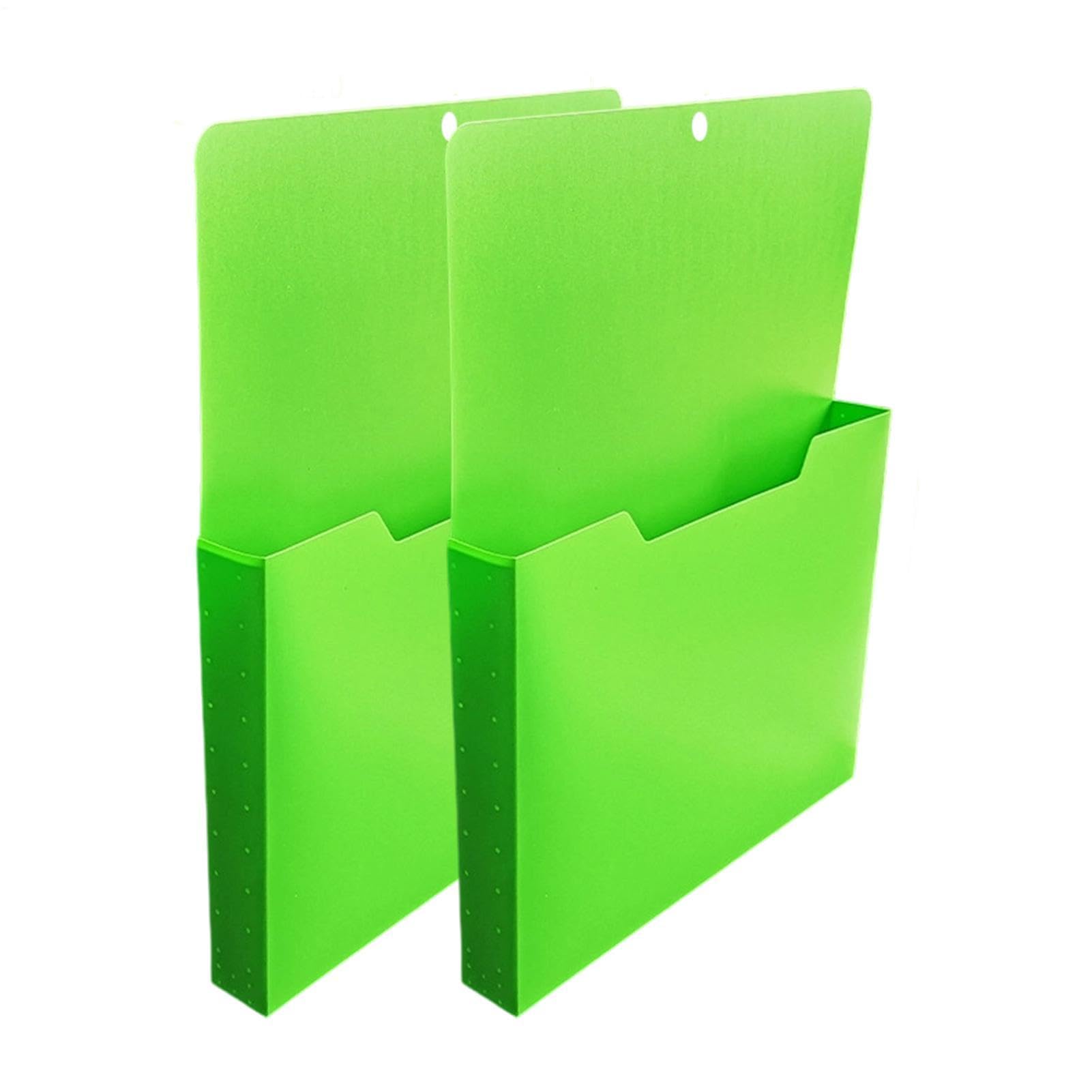 Magnetyczne teczki do tablic suchościeralnych, 2-częściowy, jasny, antypoślizgowy sorter dokumentów | Magnetyczny uchwyt na papier do biura klasowego biurka domowej kabiny szafki pracy lodówka lodówka