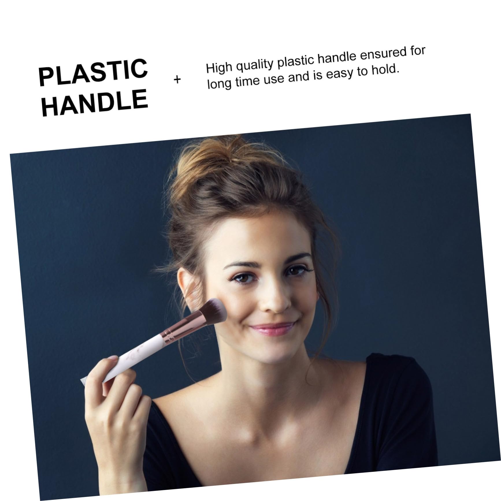 Housoutil Ensemble De 45 Pinceaux De Maquillage Avec Manche En Plastique Et Poils En Nylon Pour Pinceaux Cosmétiques Et Pinceaux De Maquillage Pour Femmes.
