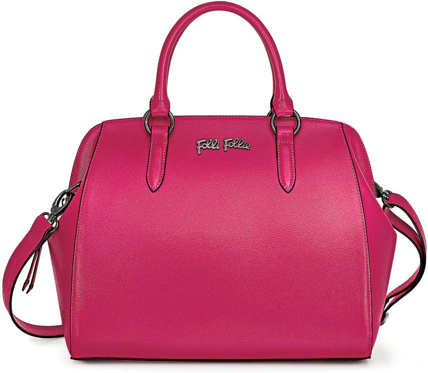 Folli Follie Bag For Women, Fuchsia, Satchel Bag