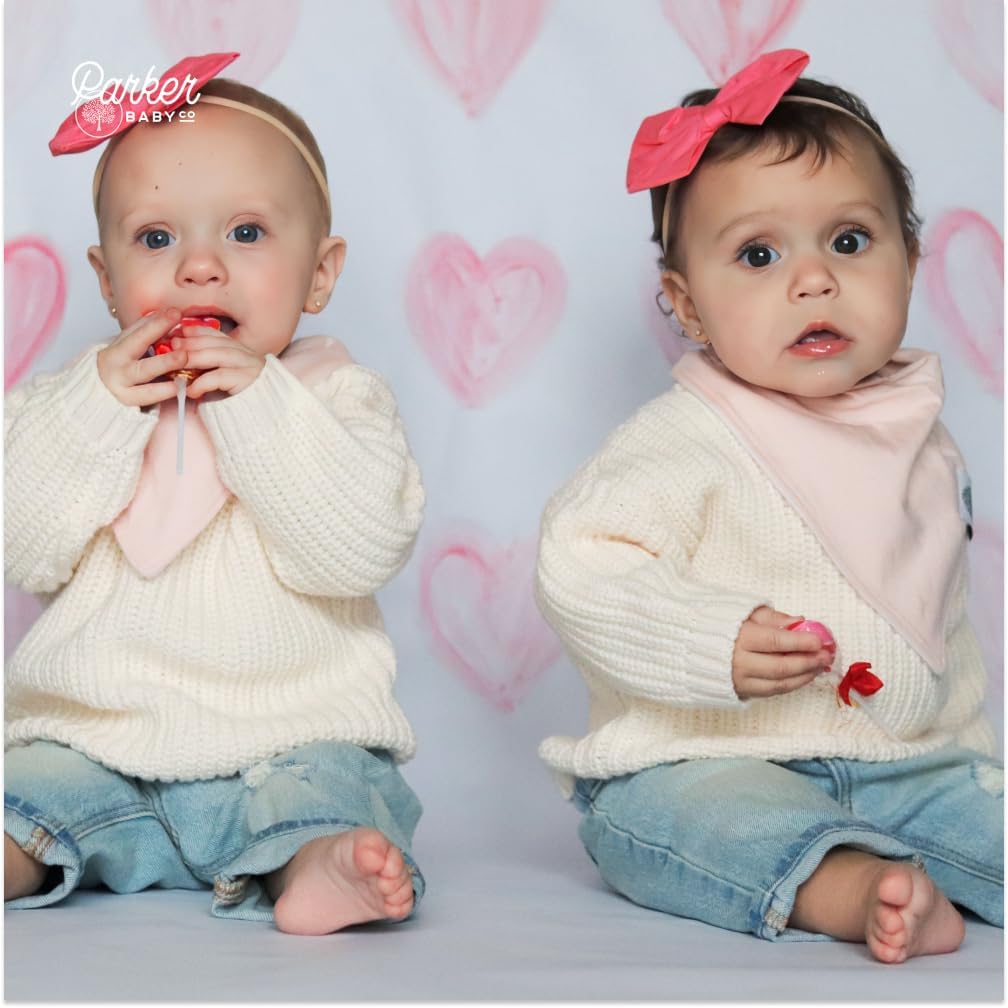 Parker Baby Bandana Drool Bibs for Boys, Girls & Unisex - Soft & Stylish Teething Bibs for Babies - Image 6