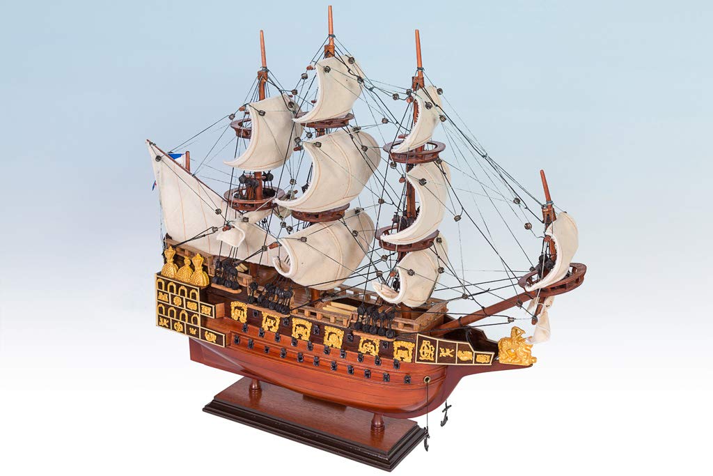Buy Seacraft Gallery Sovereign of The Seas 18.9" Wooden Model Ship