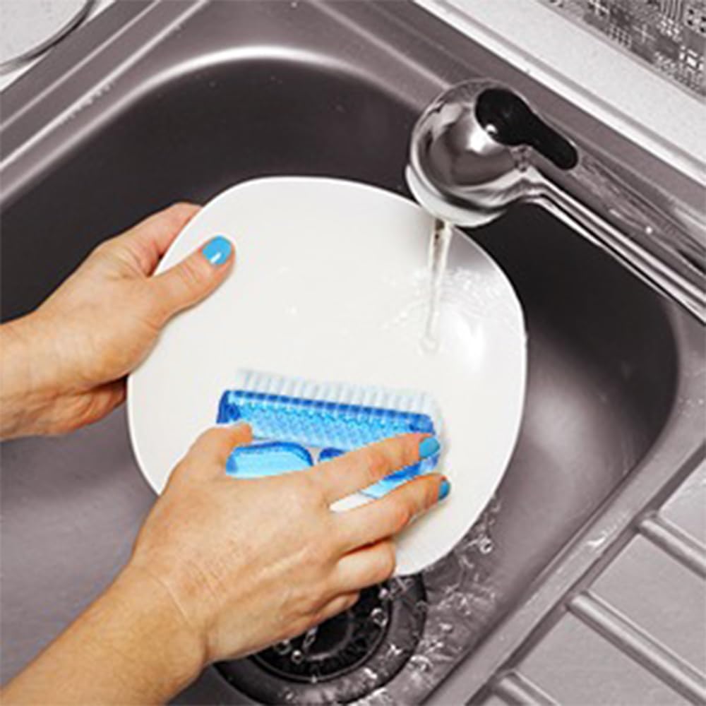 RXKFIGX 15 Pcs Nail Brush, Nail Brushes for Cleaning Nails Plastic Clean Brush, Hand Scrubbing Cleaning Brush - Image 4