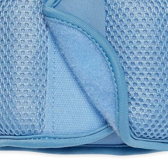 POPSUGAR Soft Wrist and Ankle Weights, 2 x 2 lb (Periwinkle) Wearable Weights, Strengthens, Tones & Sculpts, Adjustable Ankle Weights for Work from Home Fitness, Gym Accessories for Women & Men