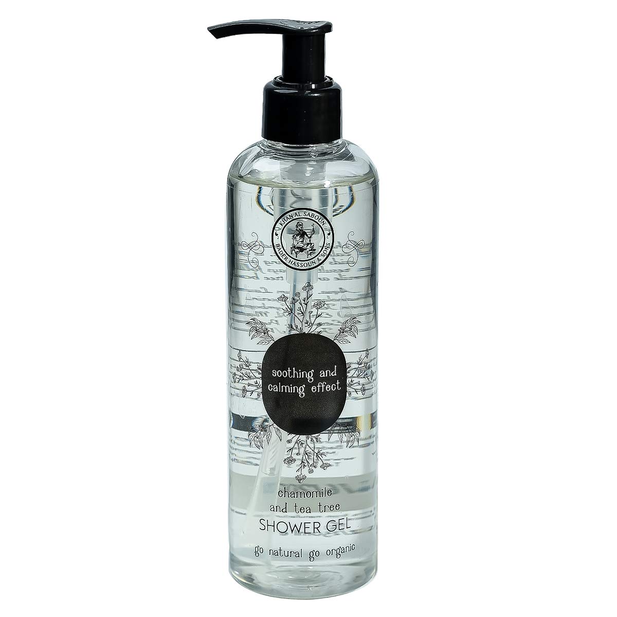 Khan Al Saboun, Organic Chamomile and Tea Tree Shower Gel 250ml Hydrate The Skin