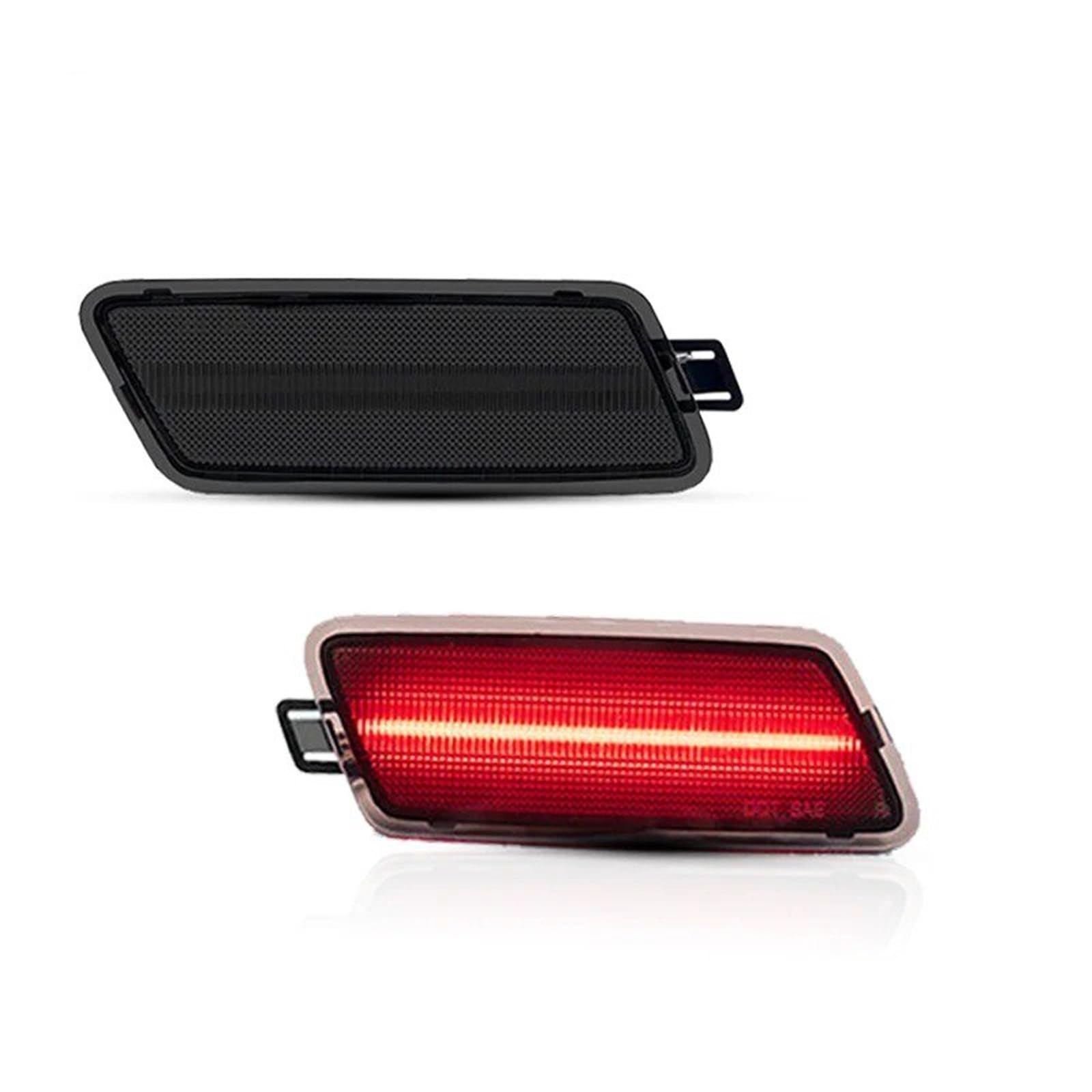 Spia luminosa Ambra/Rosso Full LED T10 Luce Posizione Laterale Per A7 S7 RS7 2012 2013-2018 Indicatore Direzione/DRL Sostituisci Lampade Posizione Laterali OEM(2pc Smoked Red)