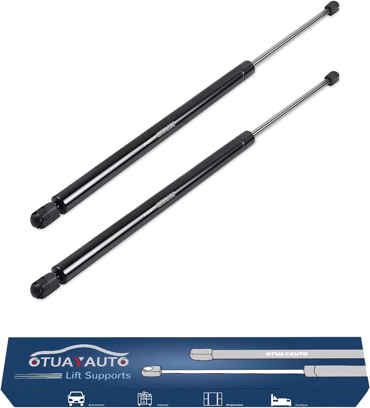 Amazon.com: BOXI 2pcs Liftgate Lift Supports Struts Shocks Gas Struts ...