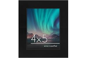 Americanflat 5 x 5 Picture Frame with Shatter-Resistant Glass - Gallery Style...