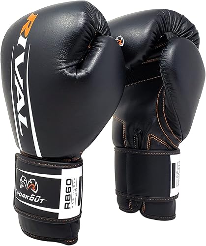 Miniatura 3 de RIVAL Boxing RB60 2.0 - Guantes para bolsa de entrenamiento, cierre de gancho y bucle, palma de malla transpirable, forro interior suave y ajuste