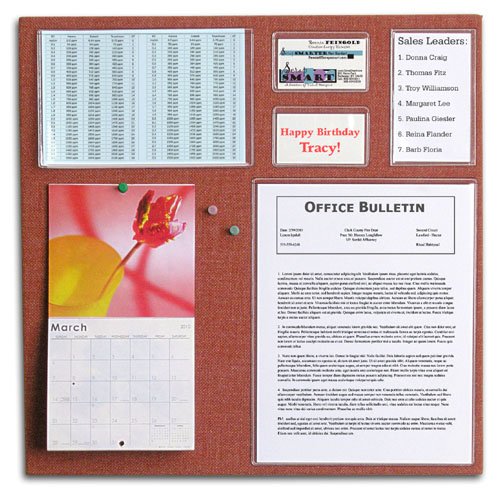 Storesmart - 3" X 5" Peel & Stick Vinyl Plastic Pocket - Open Short Side - 10 Pack - Stb164S-10 #TOP6