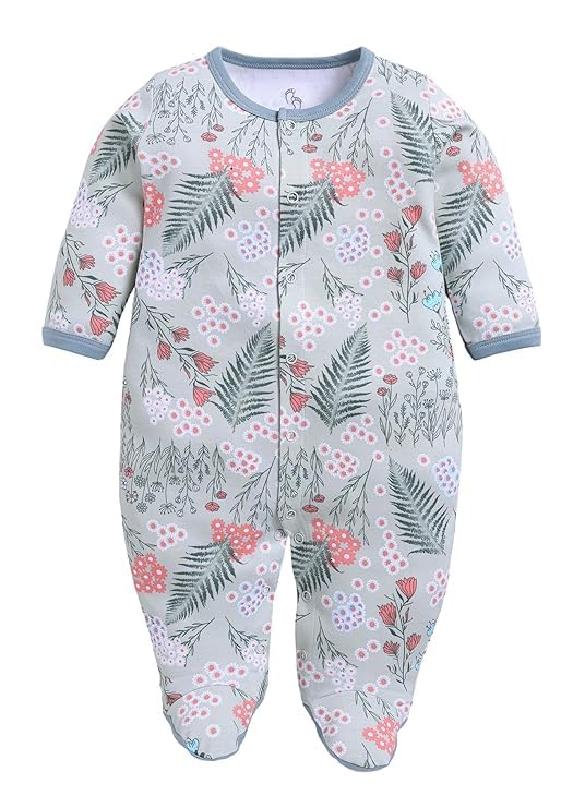 Image of BABYGO Baby Half Sleeve Rompers 100% Cotton for New Born Baby | Daily Suits for Baby Boys & Girls|0-3M| Infant Clothes| Pack of 1