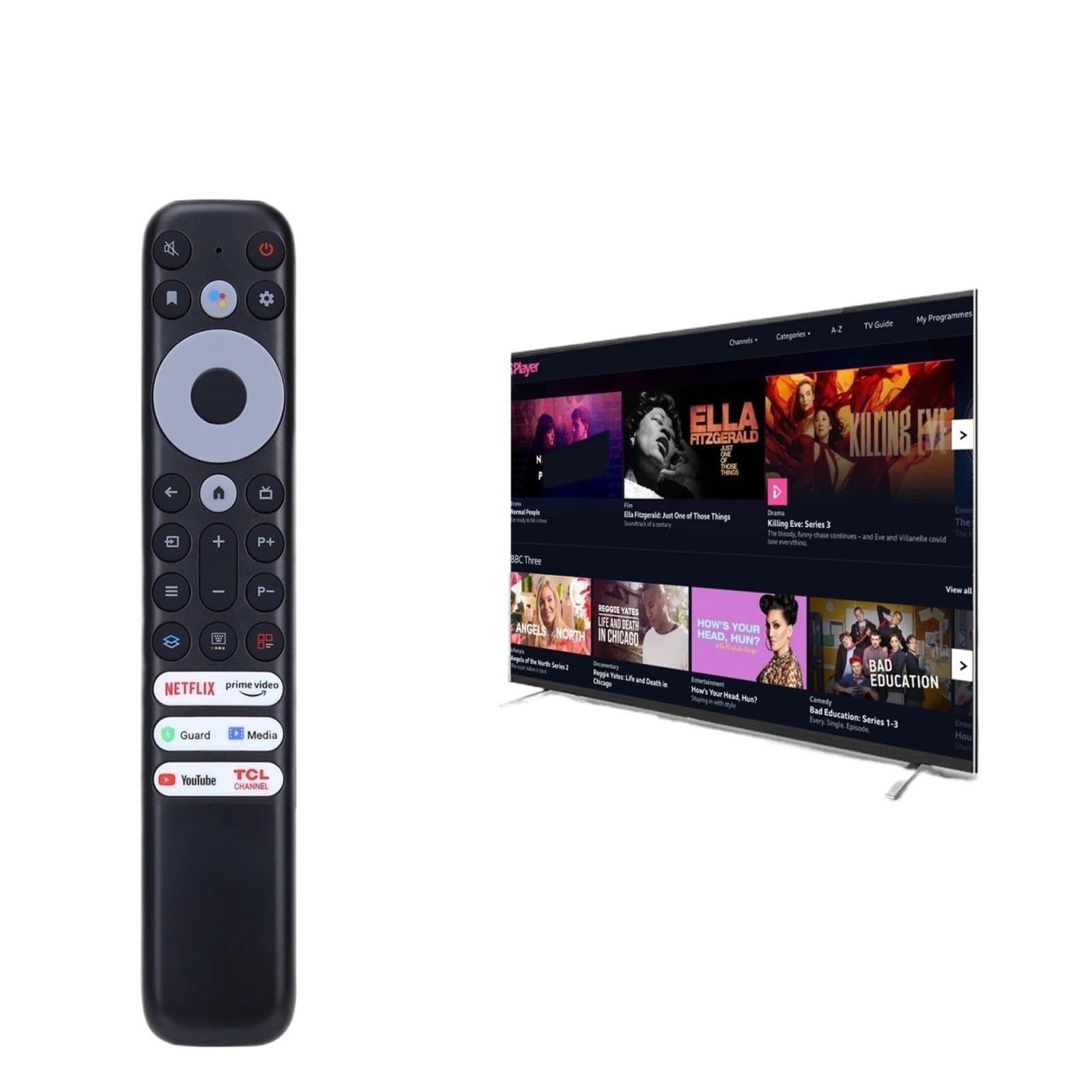 Télécommande Rc902V Fmr1 adaptée à la télévision, 1 pièce, 65x925, 50P725G, 55C728, X925, 75H720, 40S330, 32S330, 43S434, 50S434, 55S43, sans Voix