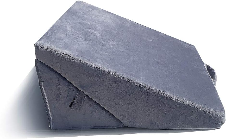 Bed Wedge Pillow Multipurpose Adjustable Leg Support Pillow Cooling Gel Memory