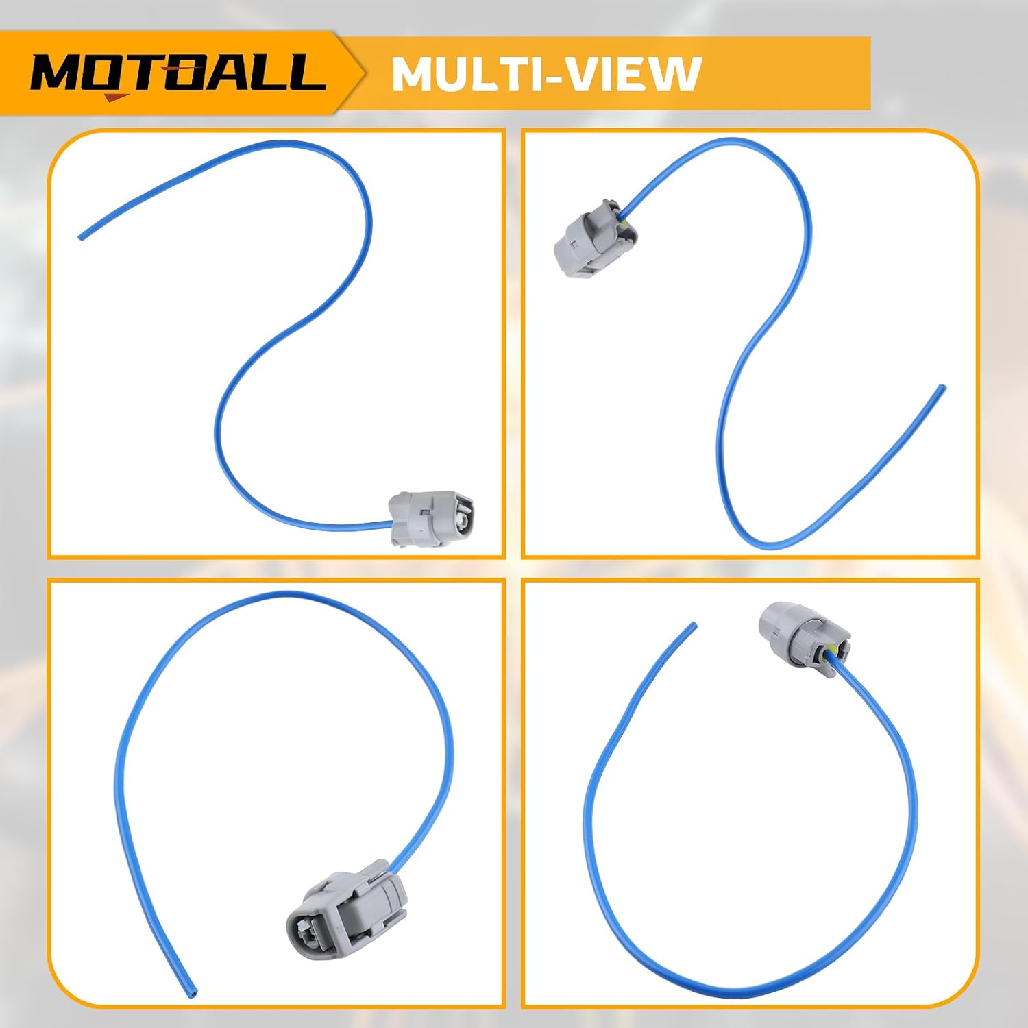 MOTOALL 1-Way Connector 11428 for Toyota Temperature Sensor Power Steering Pump Switch Connector Pigtail 1b257 for Toyota 97-11