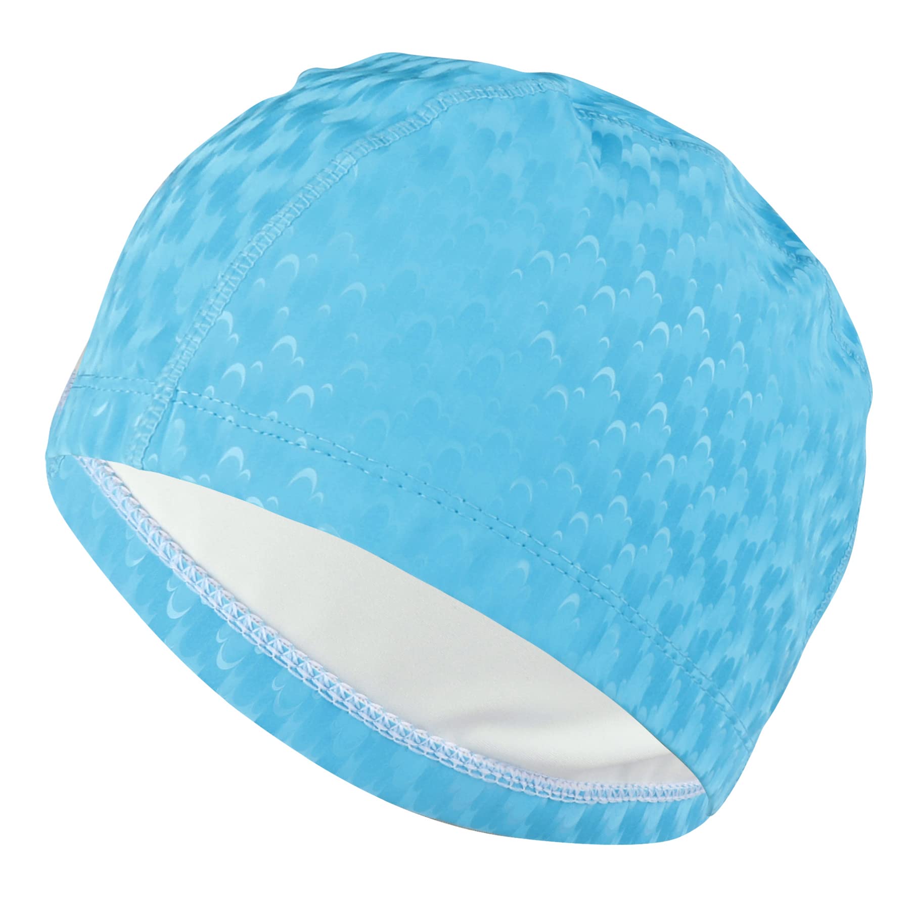 WooWill Swim Caps for Women Swimming 3 Pure Color PU Cap Adults and Kids High Elasticity Breathable Fit Both Swiming Long & Short Hair Non-Slip Bathing Cap, 03 Light Blue (B0B3CRGWJ3) Amazon Price History, Amazon Price Tracker