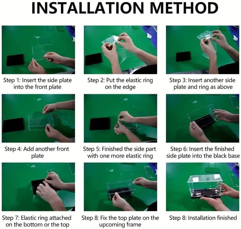 Miniatura 2 de Vitrina de 0.118 pulgadas para Lego 75328 The Mandalorian, juego de construcción de casco a prueba de polvo, transparente compatible con Lego 75328