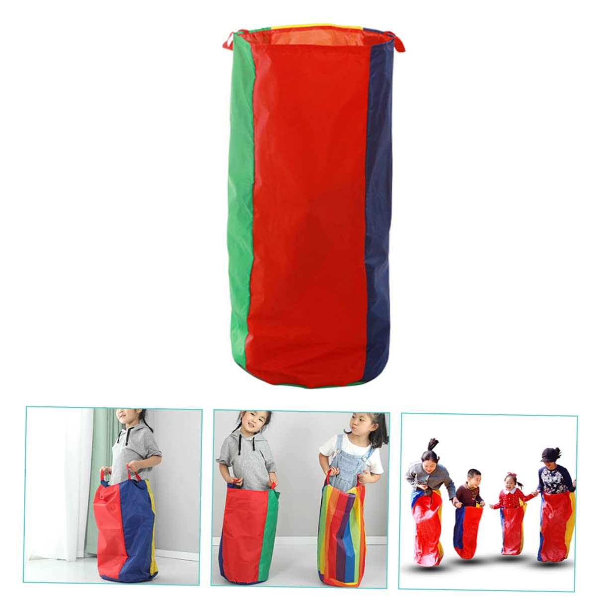 LIOOBO Jumping Bag Party Games for Sports Equipment Play Race Foam Gym Get Giant Cues Soft Outdoor Bean Bags Throwing Bags Oxford Cloth Random Color