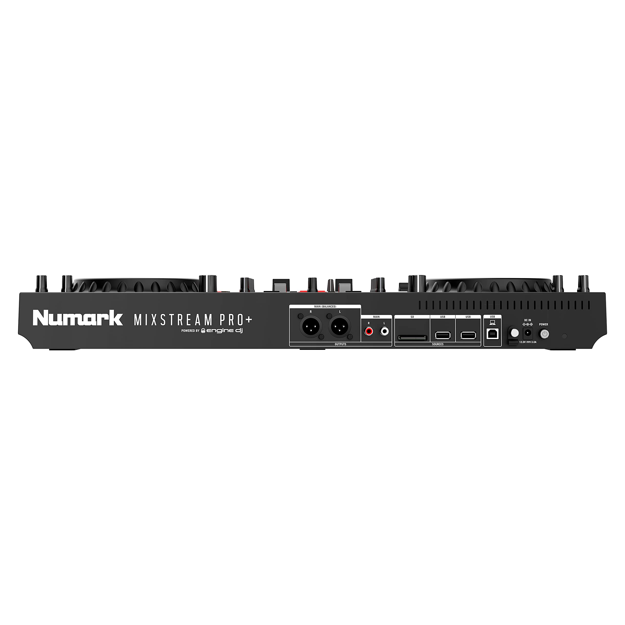 Numark Mixstream Pro+ DJ Controller z separacją stem, 2 deck, Wi-Fi, 7" touchscreen, Serato & Virtual DJ