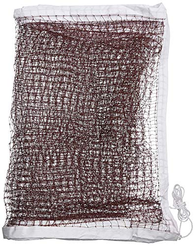GyronaxGX-717 Nylon Special Four Side Tape Badminton Net (Brown)