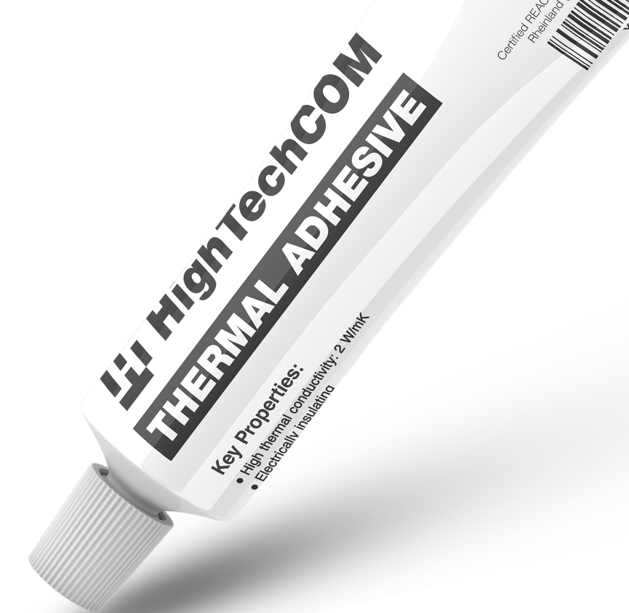 2 W/mK, colla termica per dissipatore di calore, liquido, 100 g, ideale per dissipatore di calore, LED, RAM, GPU e elettronica di potenza, silicone con componenti in alluminio
