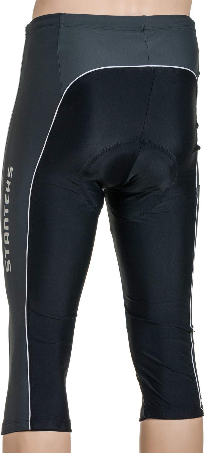 Radhose 3/4 Fahrradhose Radlerhose mit Sitzpolster Coolmax SR0060