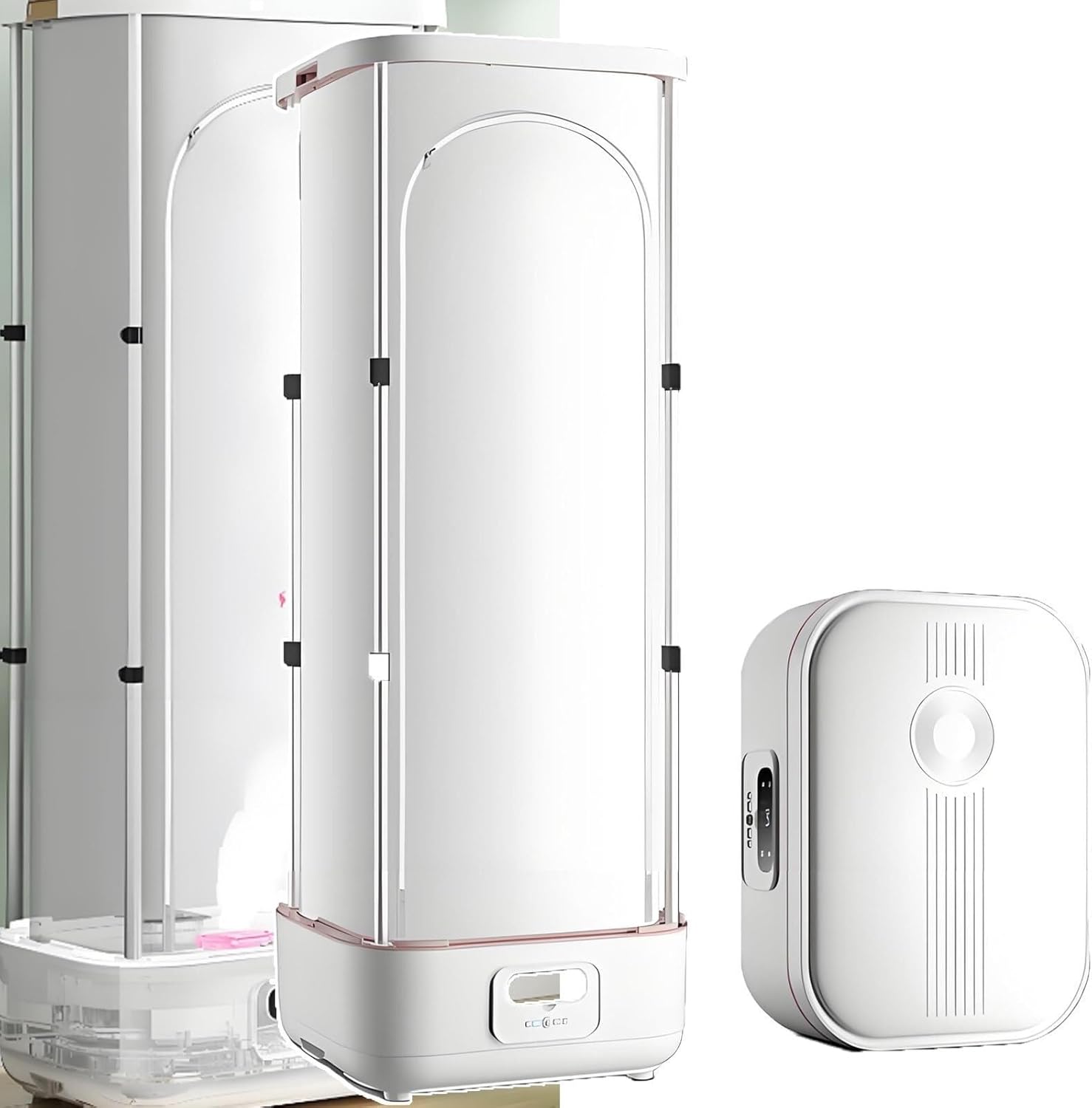 2026 Portable 2 In 1 Automatic Ironing Machine Hanging Garment Steamer, Collapsible Design Saves Space In Apartments, Eliminates Odors Like New