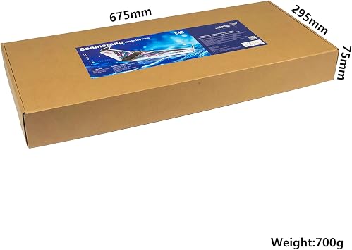 EPP FPV Flying Wing Model Plane Boomerang E42 1114mm Remote Controlled Airplane Need to Assemble (E4204-R10)