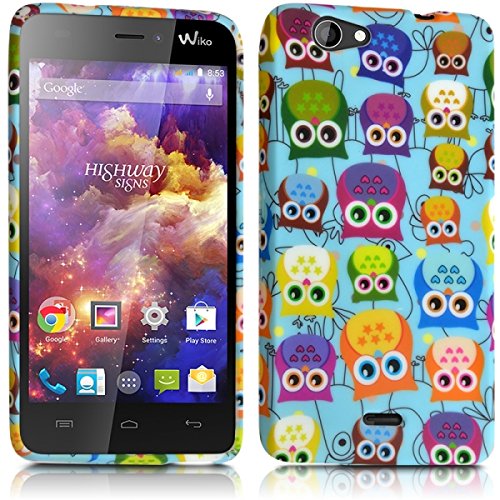 Seluxion - Housse Coque de Protection Semi Rigide Matière Gel pour Wiko Highway Signs - Motif KJ23