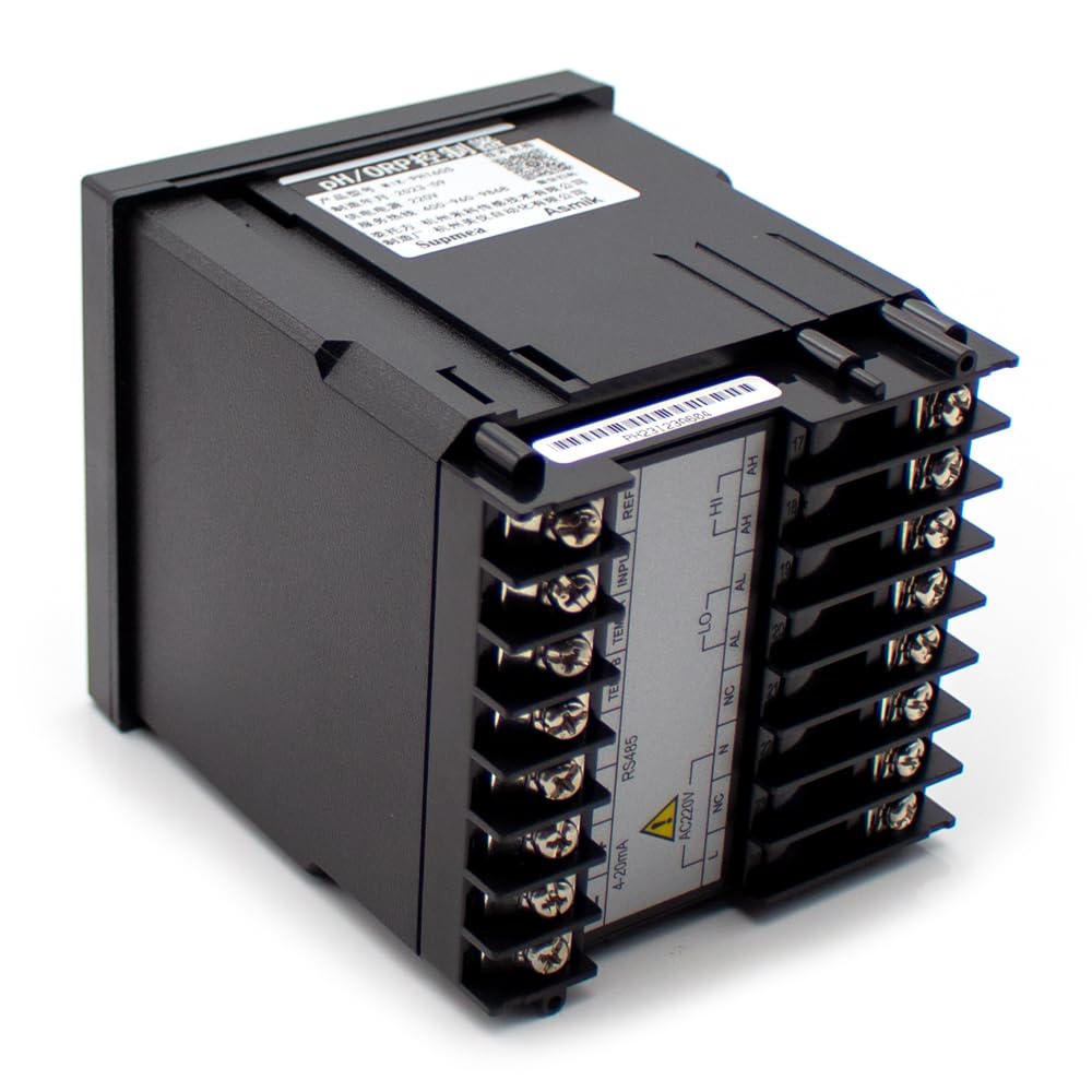 Controlador De Ph/orp ±0.02 Medidor De Ph Detector De Acidez Transmisor De Prueba De Aguas Residuales Con Compensación De Temperatura Rs485 Y Función De Alarma (MIK-pH2.0)