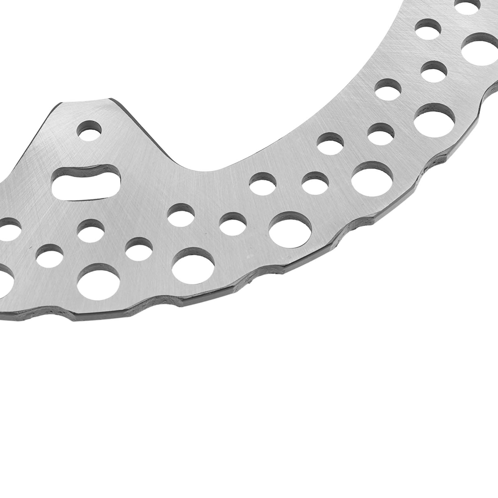 Qqmora Set Rotore Freno a Disco da 240 Mm di Ricambio Durevole in Acciaio Inossidabile per CR125R CR250R CRF250R CRF450R