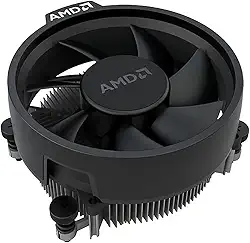 AMD Wraith Stealth Socket AM4 4 pinos conector CPU Cooler com dissipador de calor de alumínio e ventilador de 9,5 cm (fino)