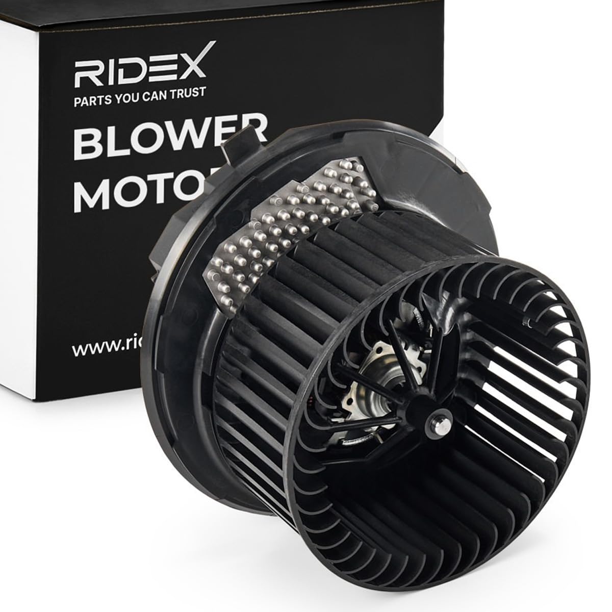 RIDEX 2669I0029 Ventilador habitáculo con regulador incorporado Compatible con VW GOLF VI 5K1