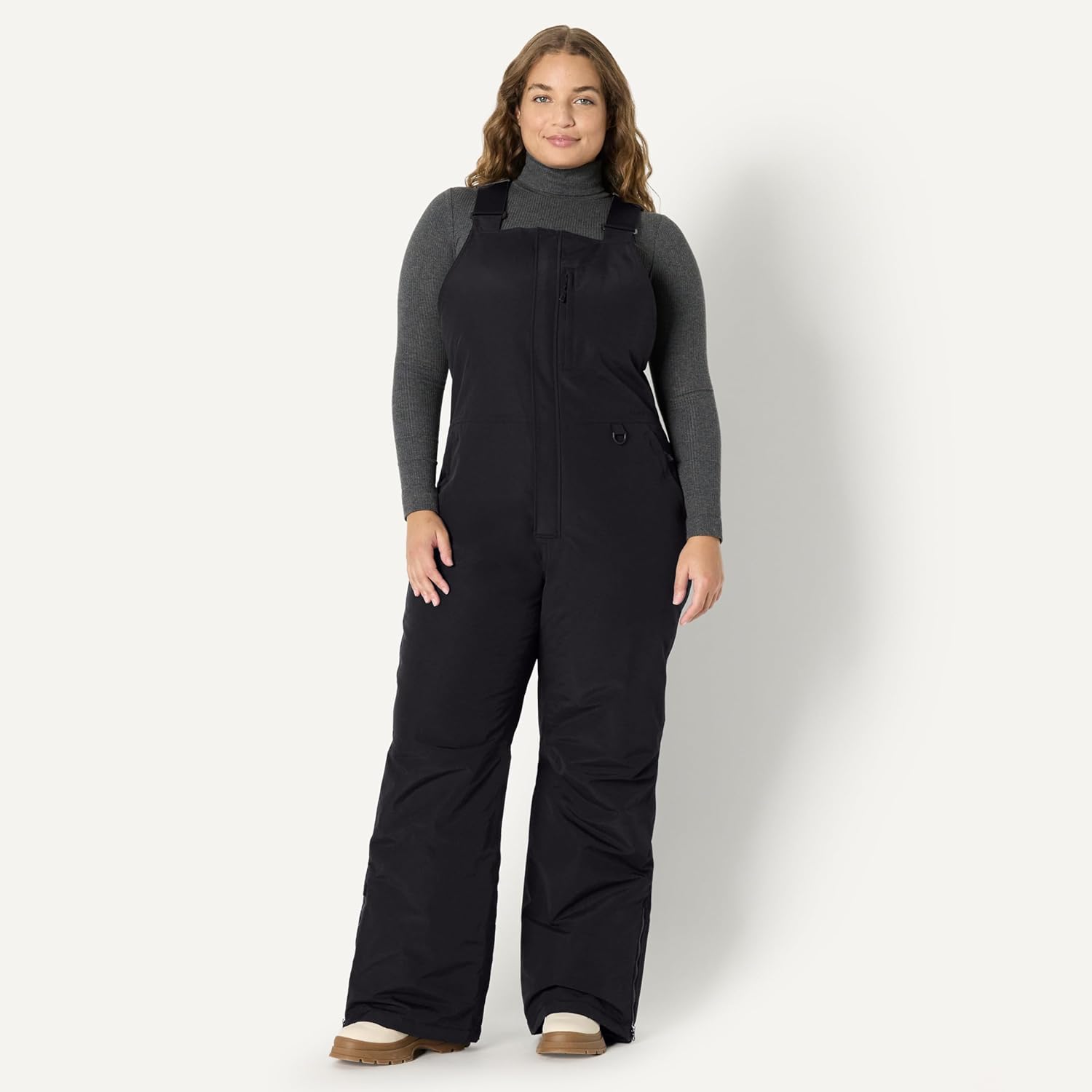 Amazon Essentials Women's Women's Regular-Fit Water-Resistant Insulated Ski Bib - Image 6