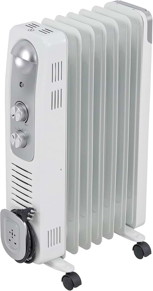 Aquecedor de Ambiente Óleo 1500w Branco 15m2-110v