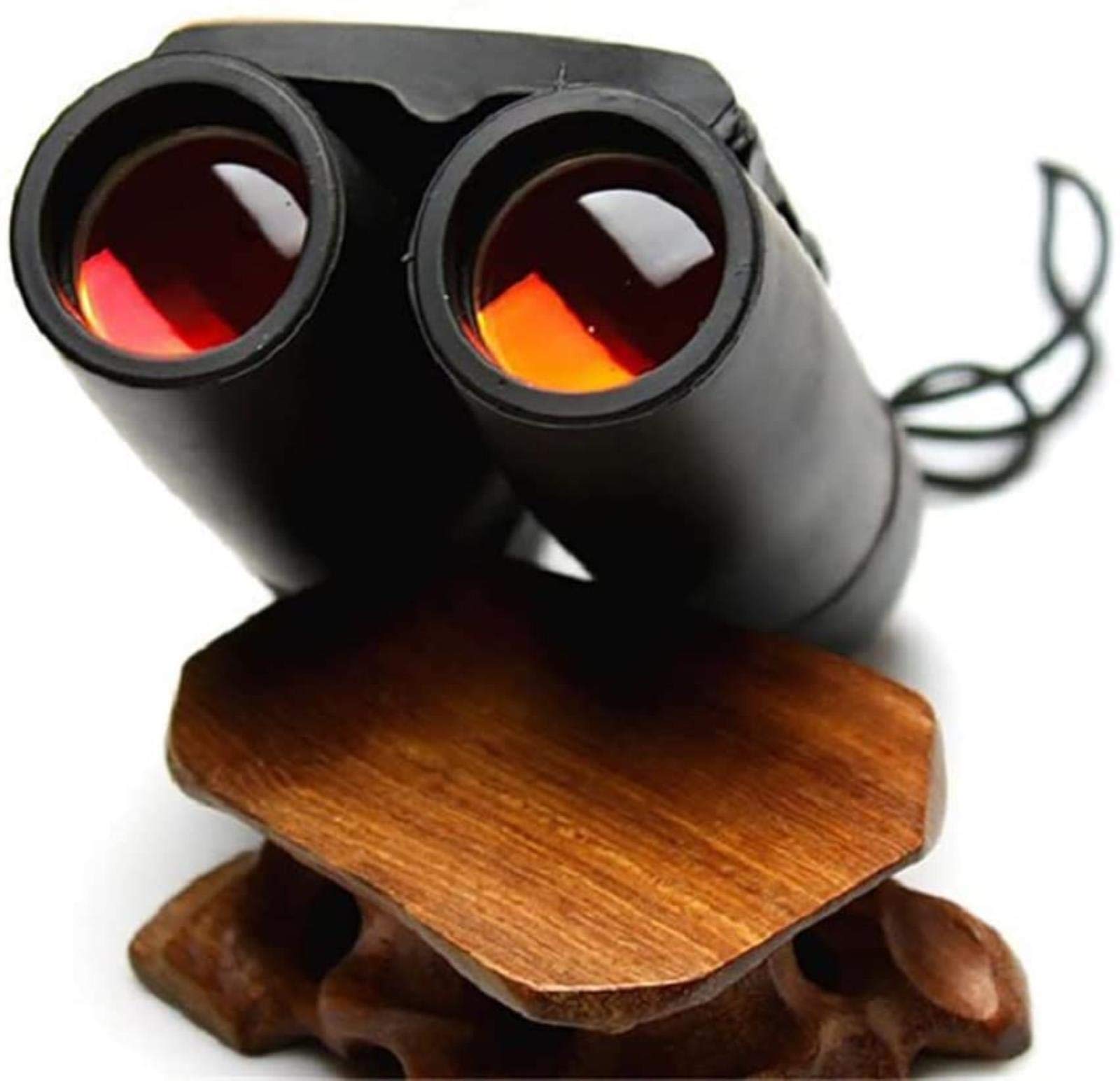 Telescopio portátil Alta Potencia, binoculares pequeños, compactos, Ligeros, Mini binoculares Bolsillo Plegables con Poca luz para Exteriores, Viajes, Turismo, para Interiores y Exteriores.