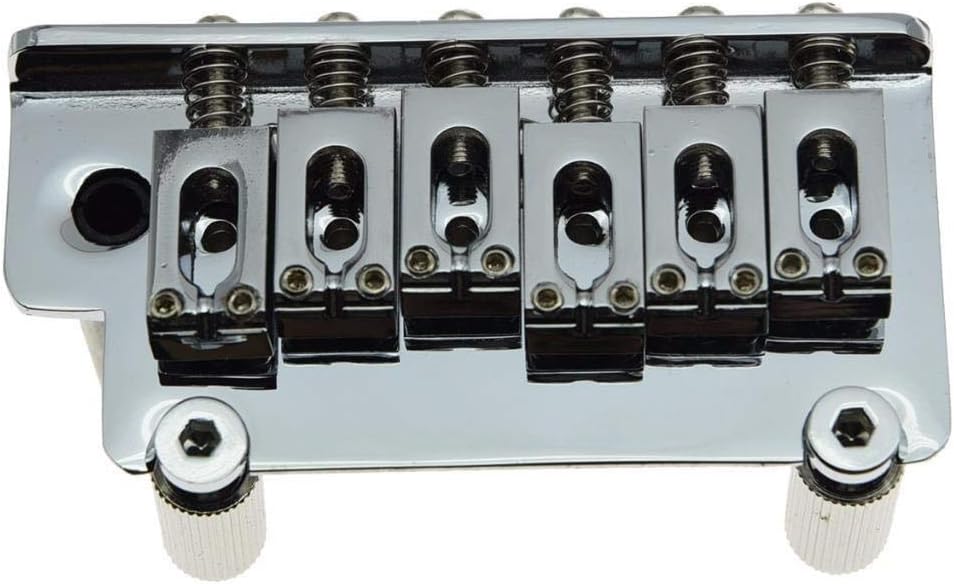 KAISH Chrome 2 Point ST Strat Style Guitar Tremolo Bridge Locking System