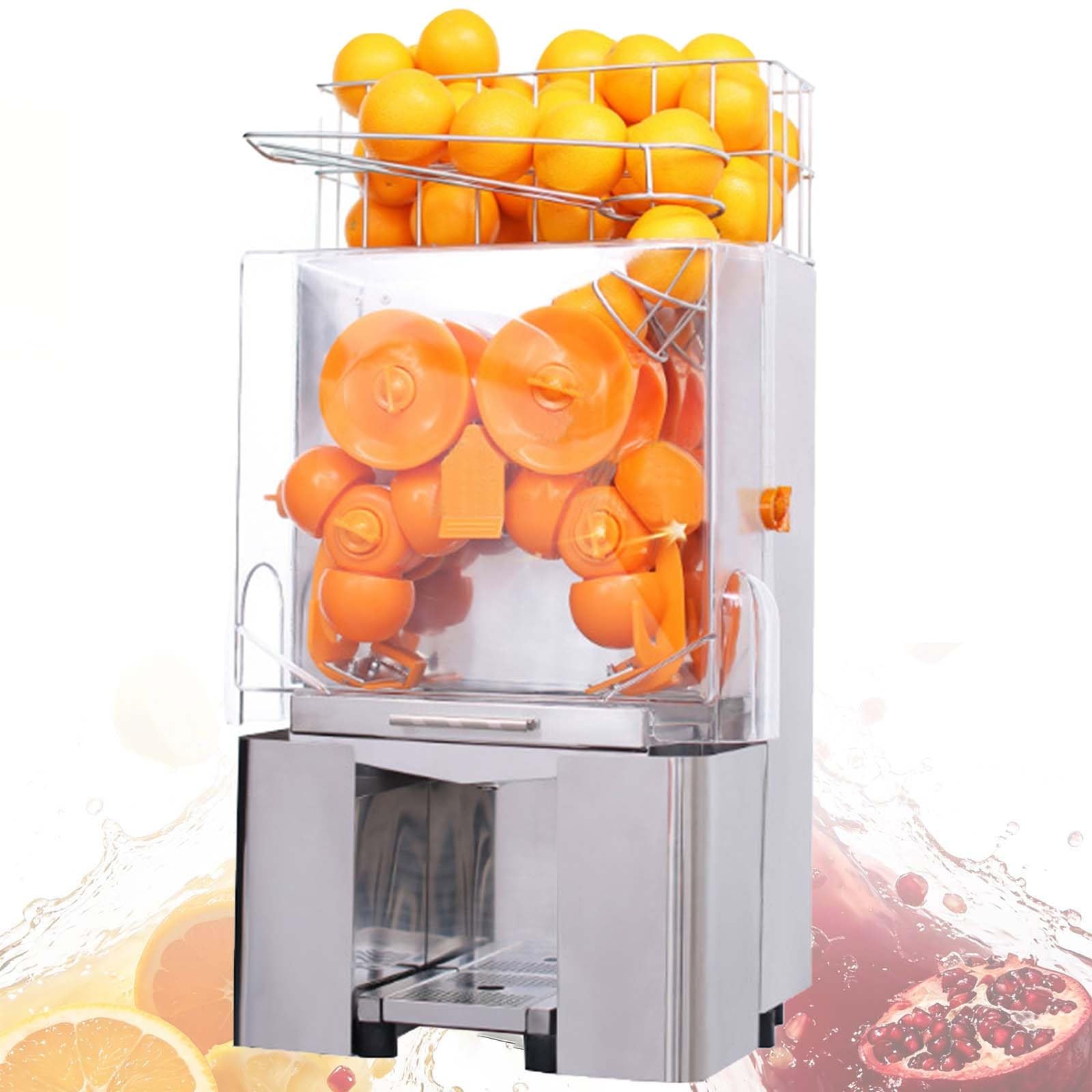 Exprimidor Comercial Totalmente Automático De Naranjas Con Filtro Extraíble. Procesa De 20 A 30 Naranjas Por Minuto. Rendimiento Del 40 Al 50%. Ideal Para Limones