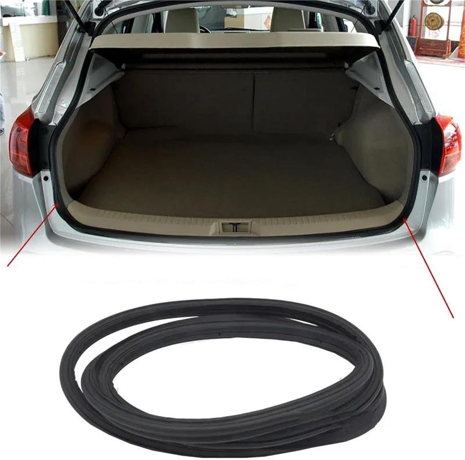 トヨタ ランクル 100 バック ドア ウェザーストリップ リア ゲート