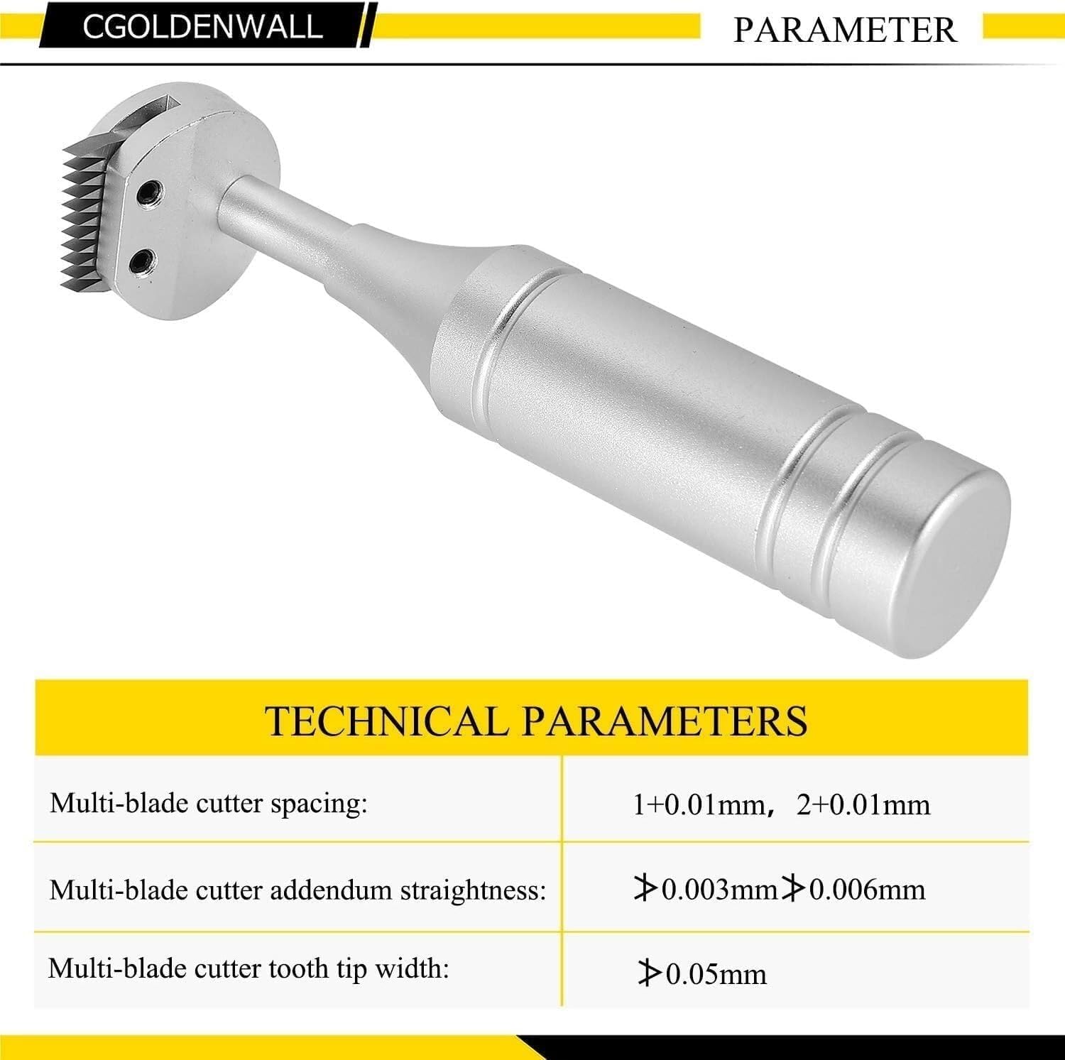 Kit tester di adesione per rivestimenti e vernici professionali con lente d'ingrandimento e lame, strumento di prova trasversale