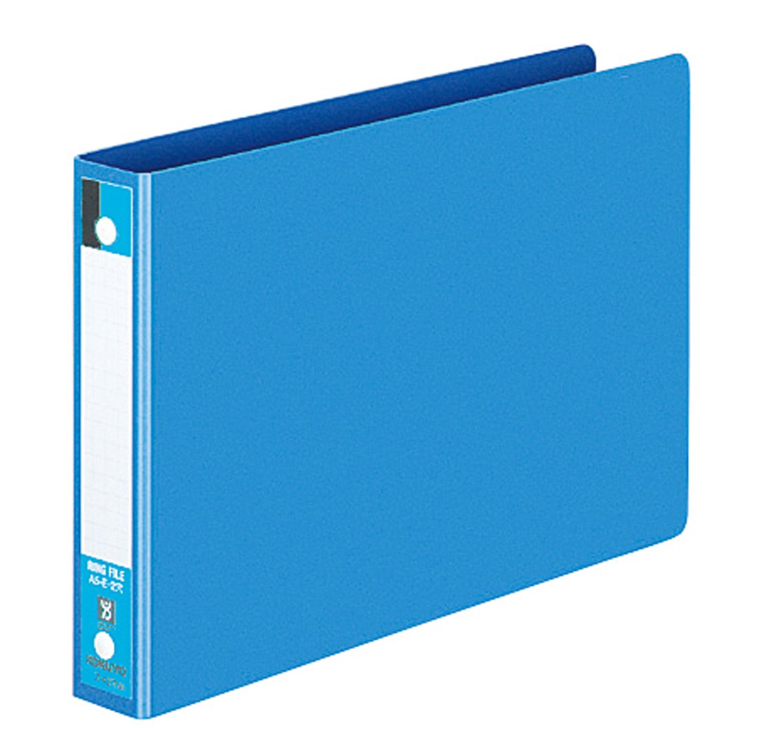 Amazon | コクヨ リングファイル 2穴 A5横 170枚収容 青 フ-427NB | O