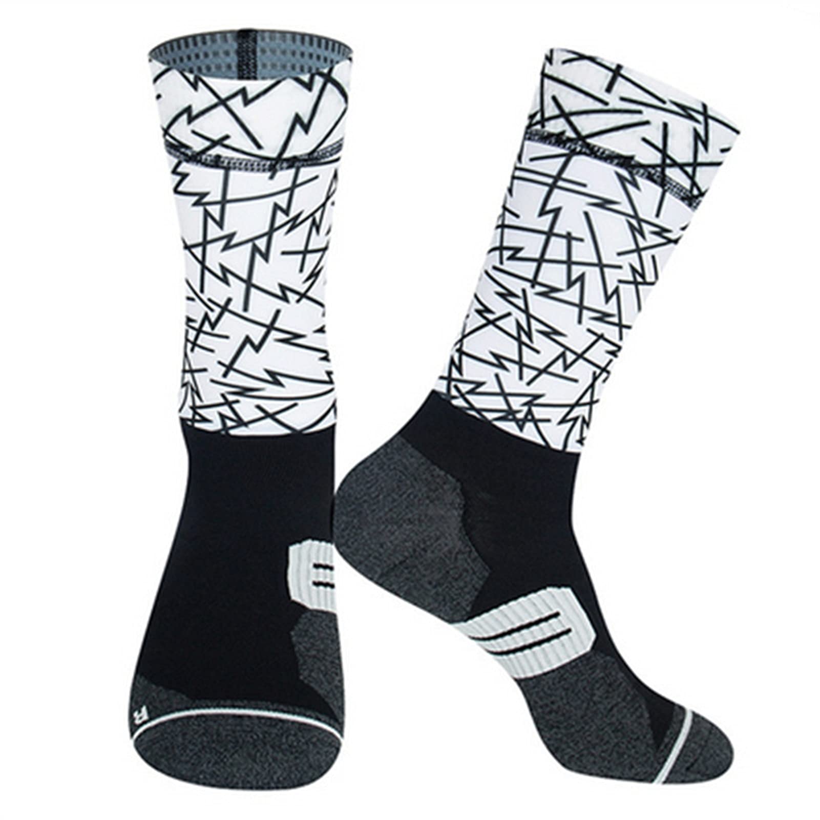 Antideslizante profesional calcetines de bicicleta de bicicleta de compresión de bicicleta calcetines deportivos hombres y mujeres calcetines deportivos calcetines de ciclismo de carreras calcetines d
