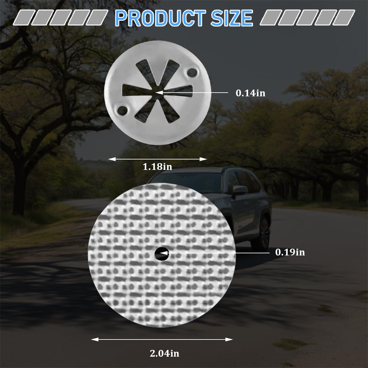 Zpana Car Heat Shield Repair Kit with Washers, 5 Set Vehicle Exhaust Insulation Heat Shield Clips for Underbody, Automotive OEM# N90335004 Replacement, Universal for SUV RV Truck (Style A)