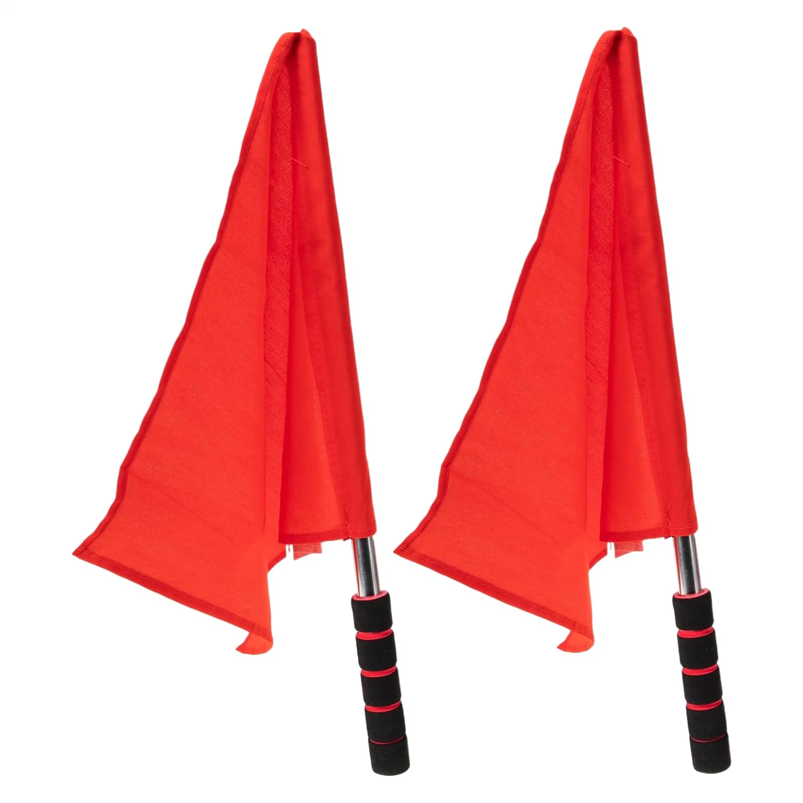 Fanions d'Arbitre | Accessoires Sportifs en 2 Pièces à Haute Visibilité,Fanions à Doigt Soccer pour Match de Football | pour Courses Entraînement Jeux Match Compétition Volleyball Athlétisme